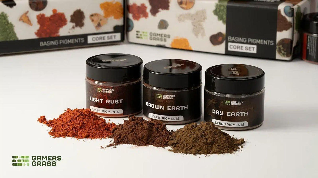 Gamer's Grass - Basing Pigments Core Set