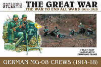 Wargames Atlantic: The Great War - German MG-08 Crews (1914-1918)