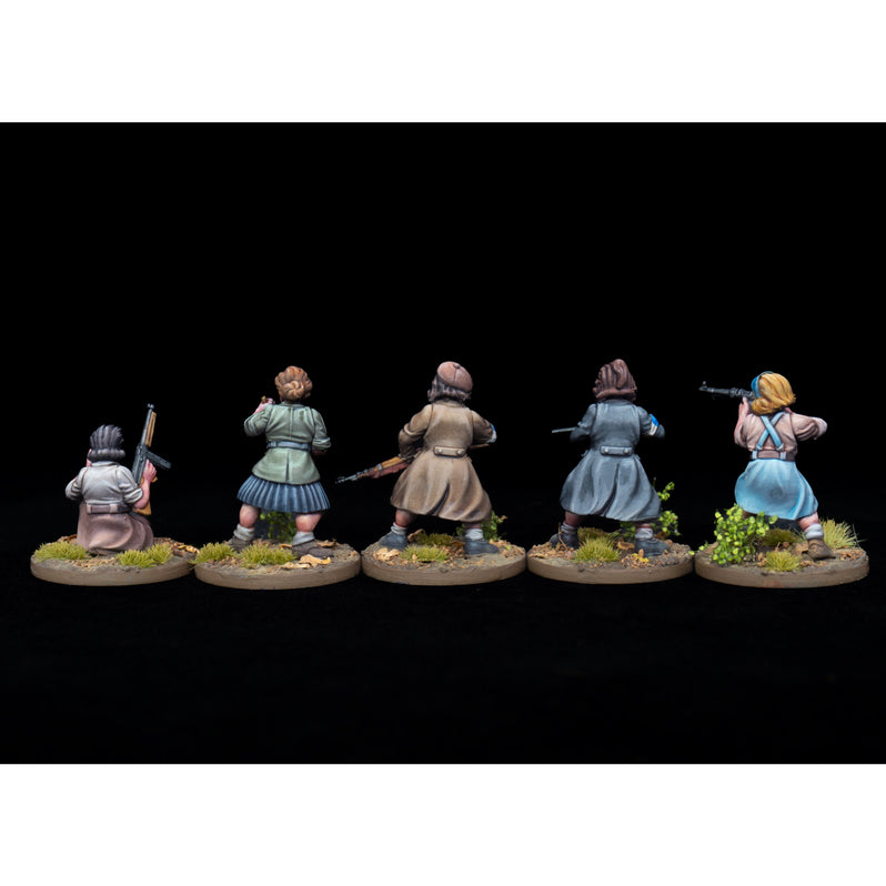Wargames Atlantic: World Ablaze - Partisans (2) French Resistance Women