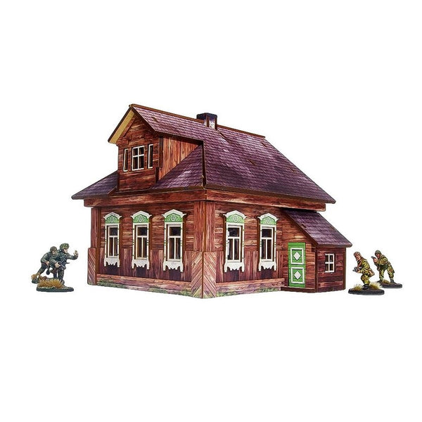 Micro Art Studio - WW2 Ostfront Village Forester's Dacha Pre-Painted