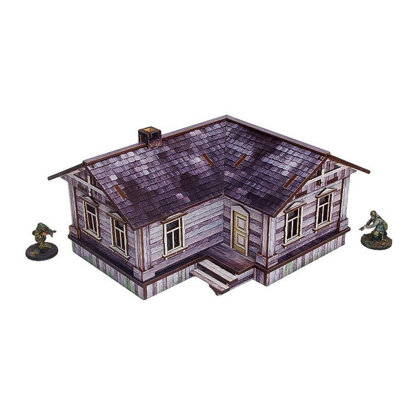 Micro Art Studio - WW2 Ostfront Village Iwan's House Pre-Painted