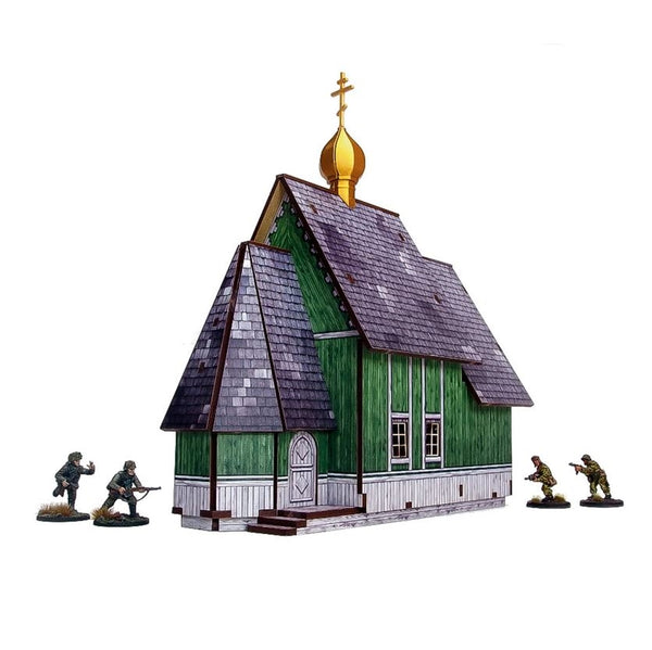 Micro Art Studio - WW2 Ostfront Village Tserkov Pre-Painted