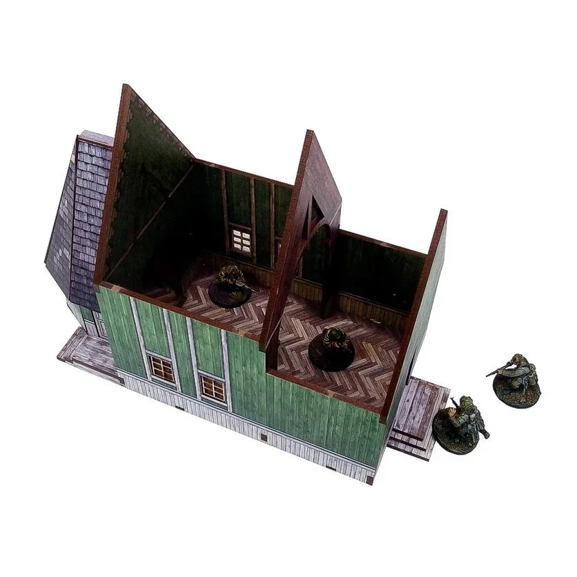 Micro Art Studio - WW2 Ostfront Village Tserkov Pre-Painted