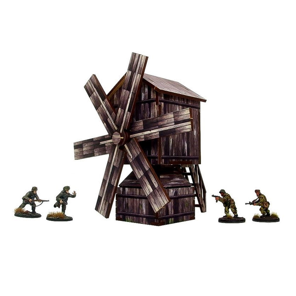 Micro Art Studio - WW2 Ostfront Village Windmill Pre-Painted