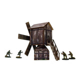 Micro Art Studio - WW2 Ostfront Village Windmill Pre-Painted