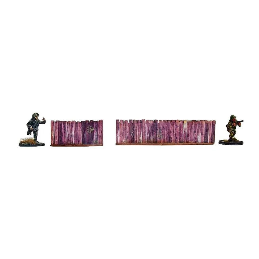 Micro Art Studio - WW2 Ostfront Village Low Fence Pre-Painted