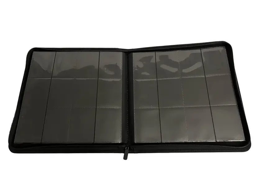 Aeon Guard Abyssal Black 12 Pocket Zip Binder - 480 Card Slots