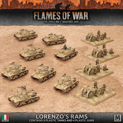 Flames of War: Italian: Lorenzo's Rams Italian Army Deal