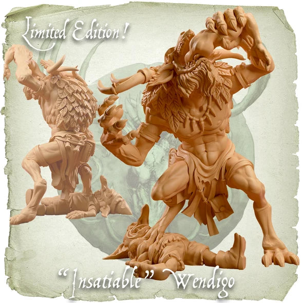 Moonstone: 'Insatiable' Wendigo, Limited Edition - Pre-Order