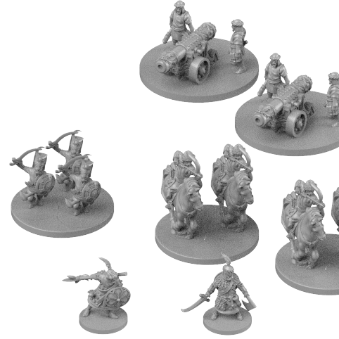 Time of Legends Joan of Arc Ottoman Army Expansion. Extra Miniatures