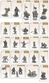 Time of Legends Joan of Arc 1.5 Reliquary 1. Extra Miniatures