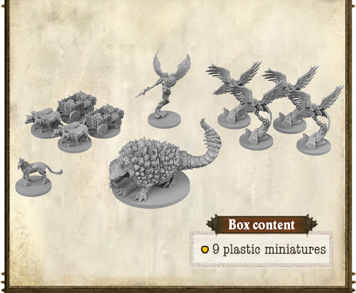 Time of Legends Joan of Arc 1.5 Reinforcement Box #1 Extra Miniatures