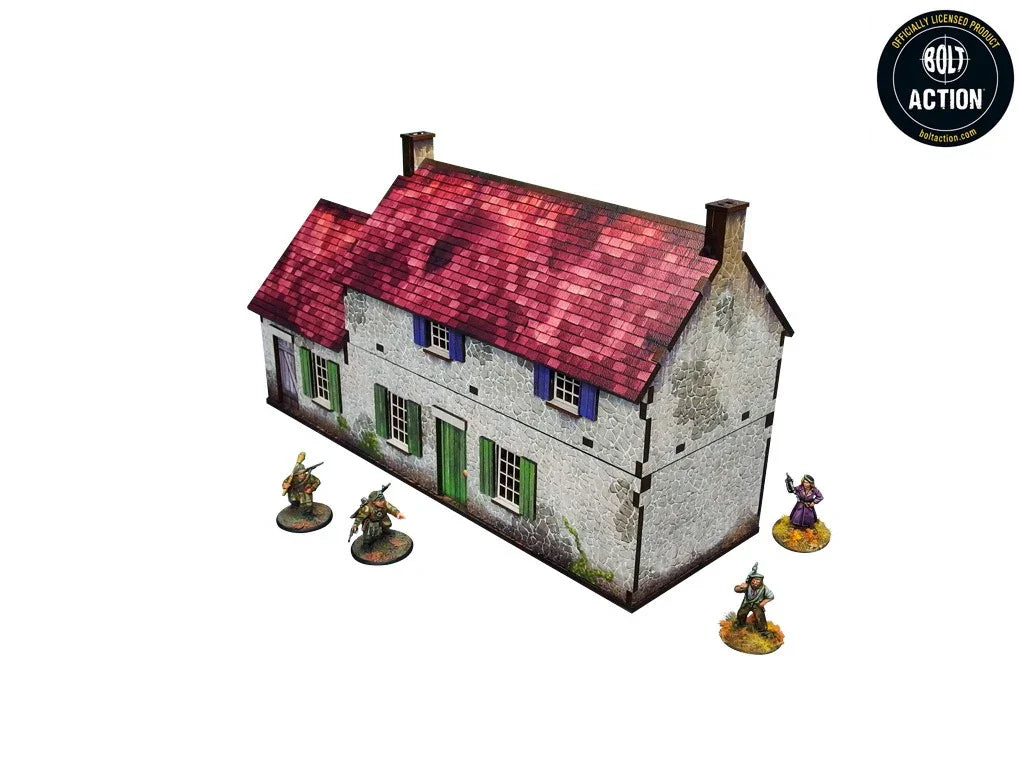 Micro Art Studio - WW2 Normandy Homestead w. Outbuildings (Pre-painted 28mm)