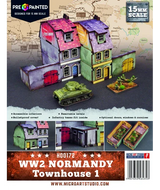 Micro Art Studio - WW2 Normandy Townhouse 1 (Pre-painted 15mm)