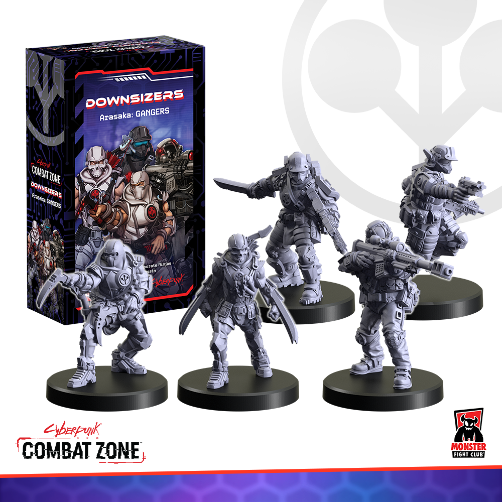 Cyberpunk RED: Combat Zone: Downsizers (Arasaka Gangers)