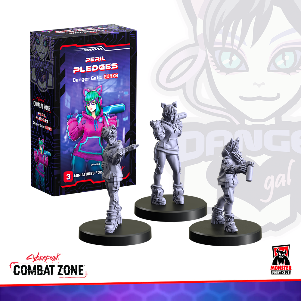 Cyberpunk RED: Combat Zone: Peril Pledges (Danger Gals Gonks)