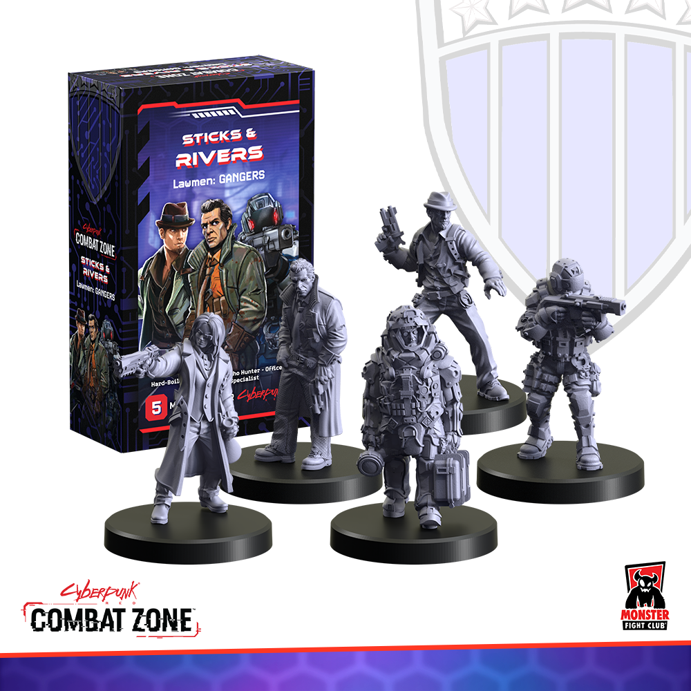 Cyberpunk RED: Combat Zone: Sticks & Rivers (Lawmen)