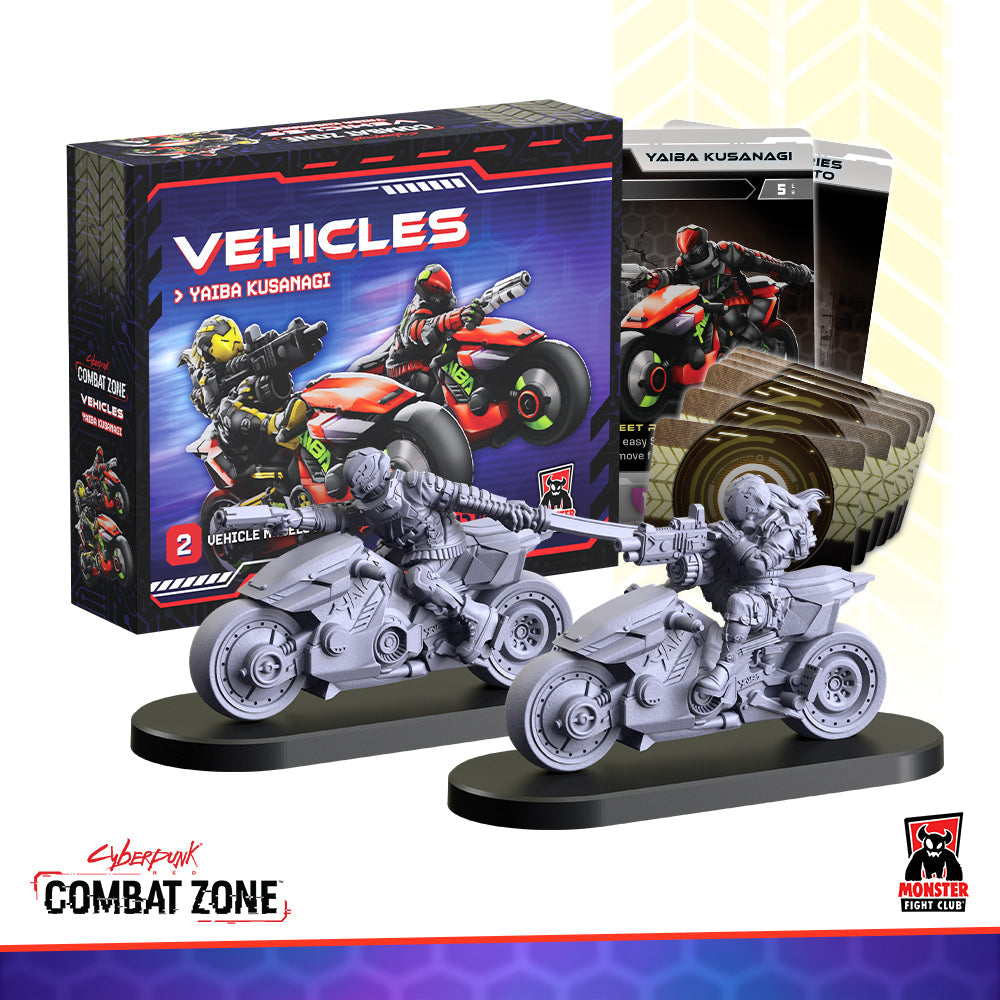 Cyberpunk RED: Combat Zone: Yaiba Kusanagi Cybercycle