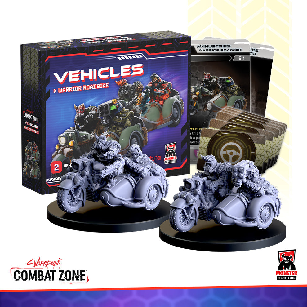 Cyberpunk RED: Combat Zone: Warrior Roadbike
