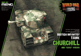 Meng World War Toons Churchill British Infantry Tank Plastic Model Kit