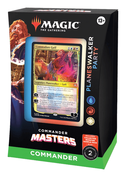 Magic Commander Masters Commander Deck Display - Planeswalker Party - Gap Games