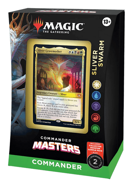 Magic Commander Masters Commander Deck Display - Sliver Swarm - Gap Games