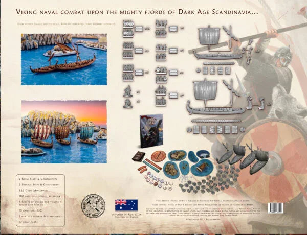 Fjord Serpents – Vikings at War - 2 Player Starter Set