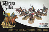 Wargames Atlantic: Barons' War 2nd Edition: Mounted Serjeants (1150-1320)- Pre-ORDER