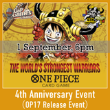 One Piece - The Worlds Strongest Warriors [OP-17] - Pre-release [CHECK DESCRIPTION]