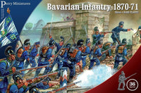 Perry Miniatures - Franco Prussian War Bavarian Infantry 1870-1871 (Plastic)