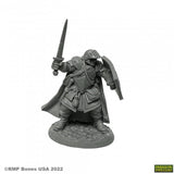 Reaper: Dungeon Dwellers: Baran Blacktree, Veteran Warrior (plastic)
