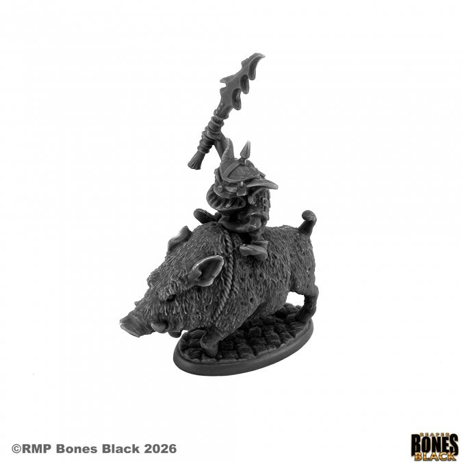 Reaper: Bones Black: Norker Boss on War Pig
