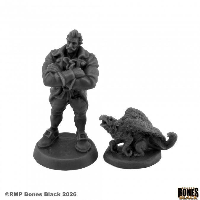 Reaper: Bones Black: Cap'n Dimitri and Greyhawk