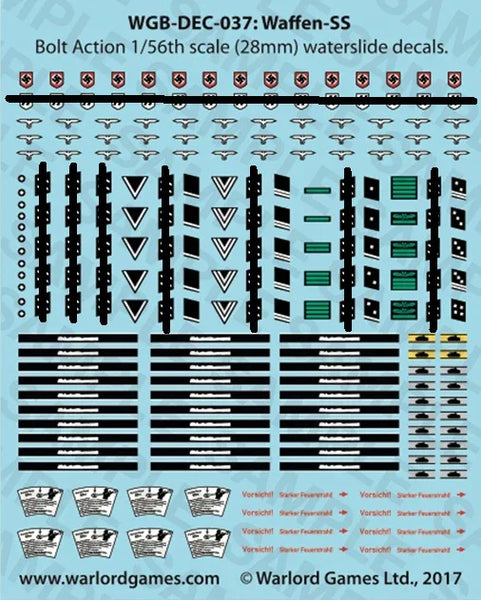 Bolt Action Waffen-SS decals