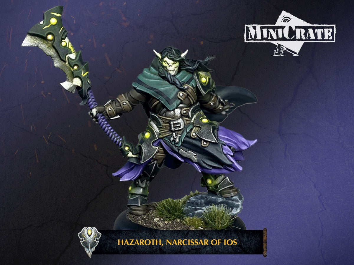 Warmachine Direct Dusk House Kallyss Hazaroth - Narcissar of Ios - Pre-Order