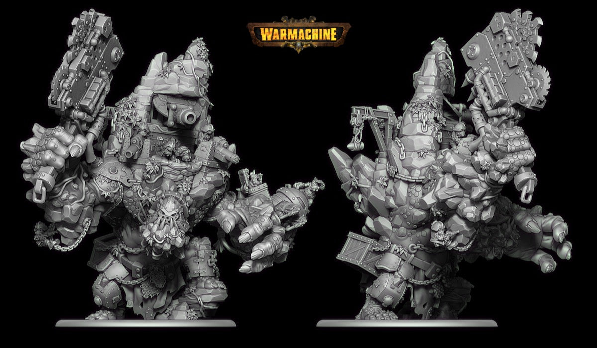 Warmachine Direct Southern Kriels Kithguard Fortress King - Pre-Order