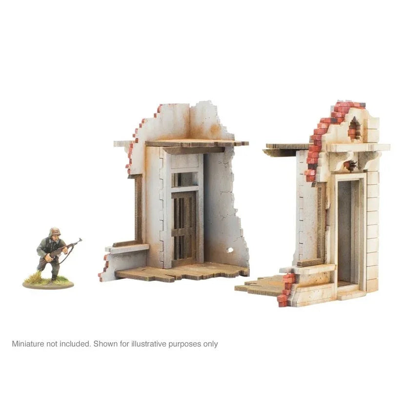 Skytrex - City in Ruins: Pair of Destroyed Building Ends