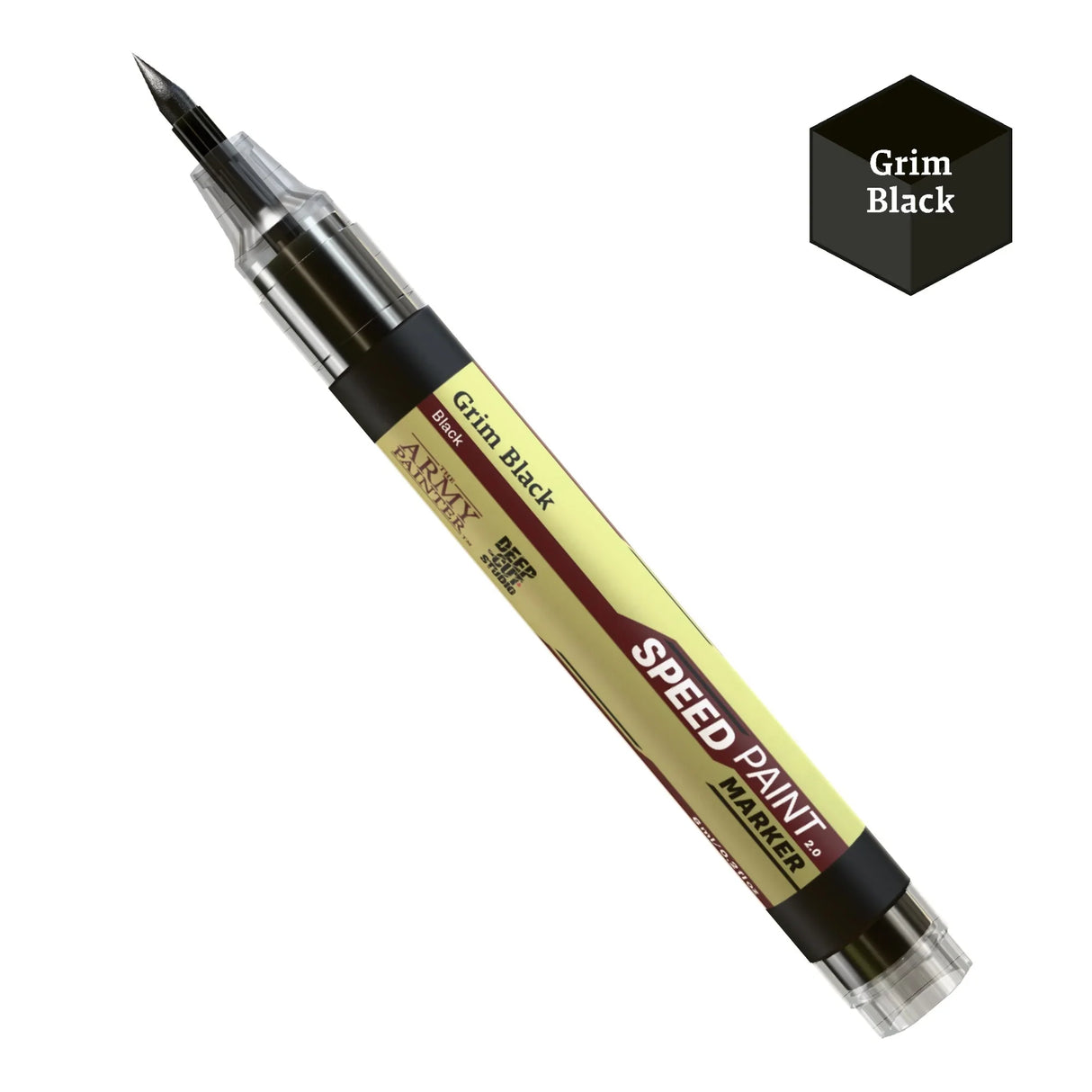 Army Painter Speedpaint Marker - Grim Black