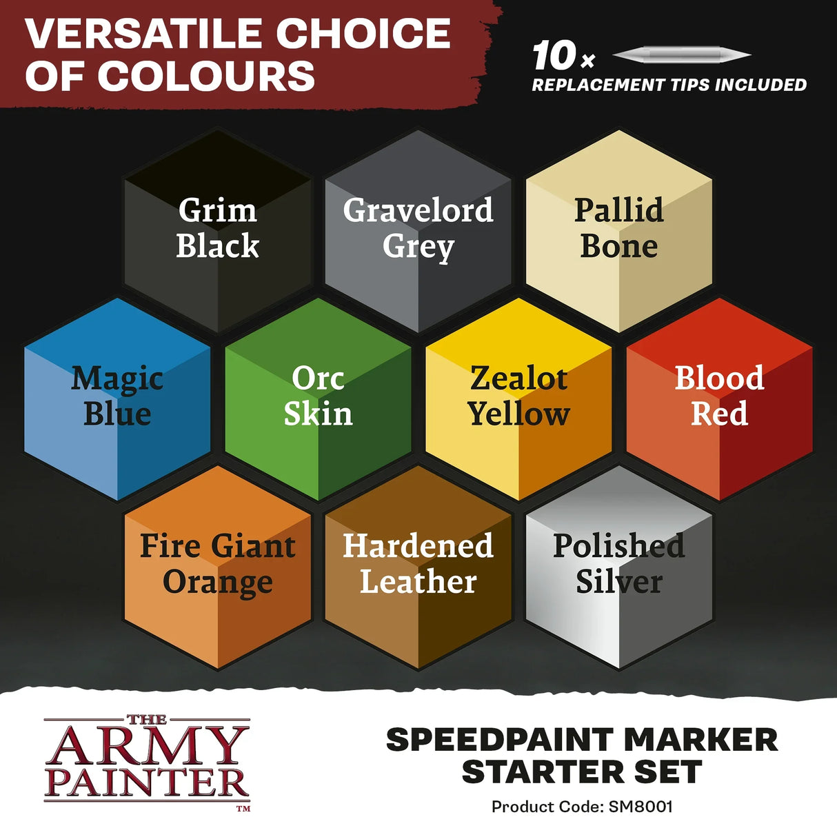 Army Painter Warpaints - Speedpaint Marker Starter Set