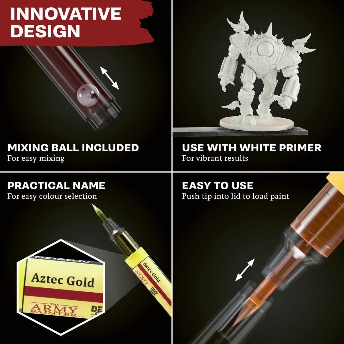 The Army Painter - Speedpaint Marker: Metallics Set - Pre-Order