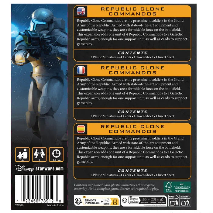 Star Wars: Legion – Republic Clone Commandos