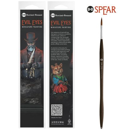 Borciani Bonazzi: Evil Eyes - Spear Head Paint Brush