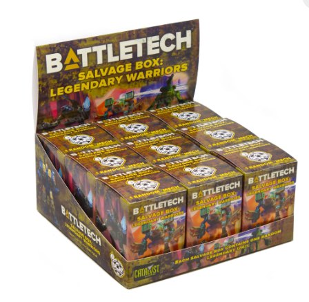 BattleTech SalvageBox: Legendary Warriors [Display] - Pre-Order