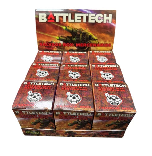 BattleTech: Salvage Box: Mercenaries (Full Display)