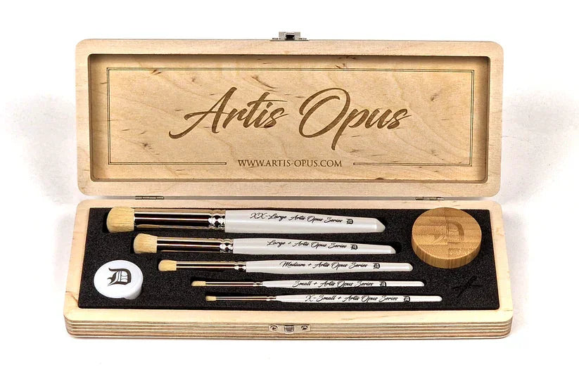 Artis Opus - Series D PLUS - DryBrush Expansion Set (5 Brushes)