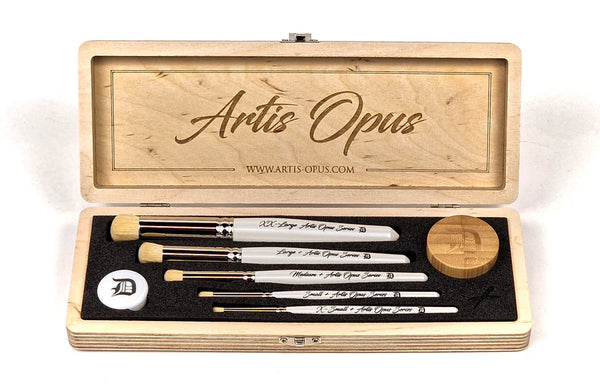 Artis Opus - Series D PLUS - DryBrush Expansion Set (5 Brushes)