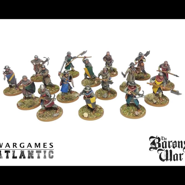 Wargames Atlantic: The Age of Chivalry - Foot Serjeants (1150-1320)