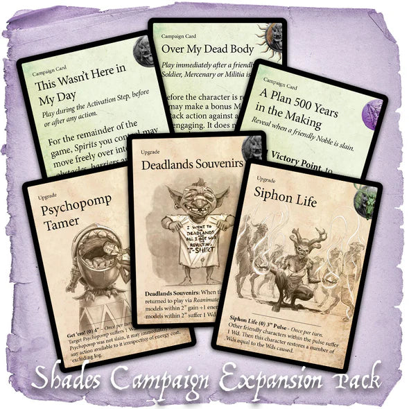 Moonstone: Shades Campaign Expansion Pack (See Notes)