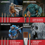 Army Painter - Mega Brush Set