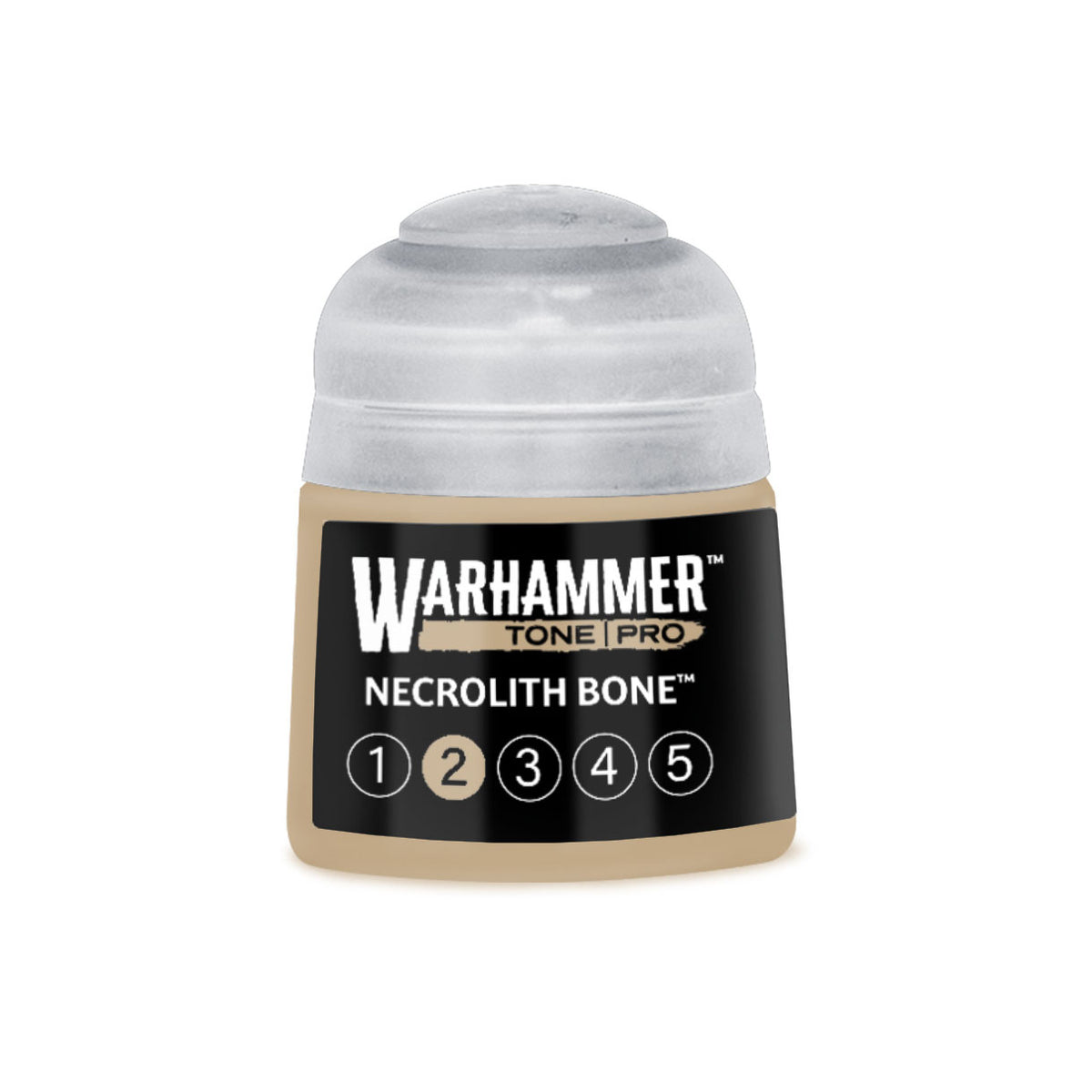 Warhammer Colour - Tone Pro: Necrolith Bone 2 - 12mL - Pre-Order
